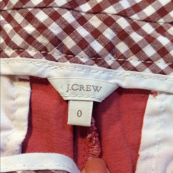 J Crew Classic Chino Short Rust/Tan 0 HOST PICK - Picture 5 of 10